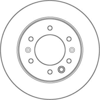 Bremsscheibe HA | HYUNDAI H350 15 | DF6961S