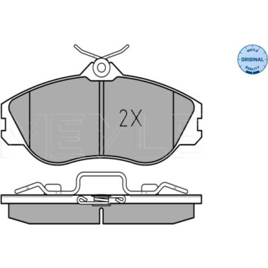 Bremsbelagsatz Vw P. A80/100/200 82-95 Mit Sensor | 025 211 3819/W