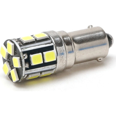 131 LED Metallsockel 100% Canbus T4W Ba9s 15x 3030 SMD Weiß