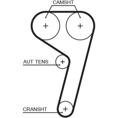 Zahnriemenkit inkl. Wapu | FORD,MAZDA,VOLVO C30,S40,V50 03 | KP45669XS