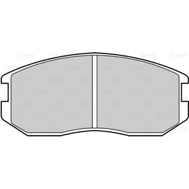 VALEO Bremsbeläge | 302289