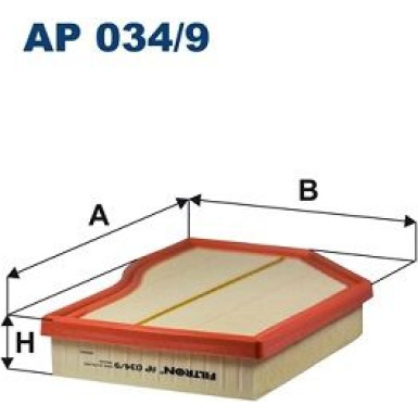 FILTRON Luftfilter AP 034/9