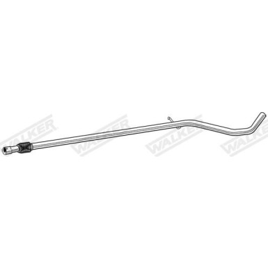 67 / Auspuffrohr Mitte | Fiat Panda 1.1/1.2 40/44KW 03 | 7648