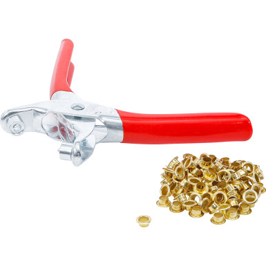 BGS Ösenzange mit 100 Rundösen 5,0 mm BGS Do it yourself 75831