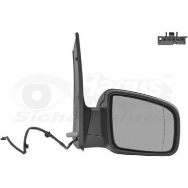 Aussenspiegel re. elek. Verst. bhz | M B Vito 639 asphärisch schwarz OE 639-810-0919 7C45