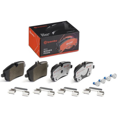 BREMBO Bremsklötze XTRA VA | MERCEDES C-Klasse,CLK,SLK 00 | P 50 045X BREMBO Bremsklötze XTRA VA | MERCEDES C-Klasse,CLK,SLK 00 | P 50 045X