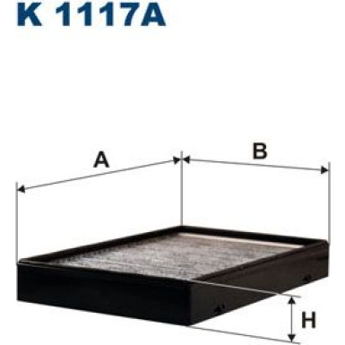 FILTRON Filter, Innenraumluft | K 1117A