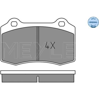 Bremsbelagsatz Jaguar T. S-Type/Xj 4,2 02-09 | 252138115