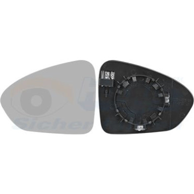 Aussenspiegelglas li. bhz Fiat Tipo OE 71779590 HAGUS