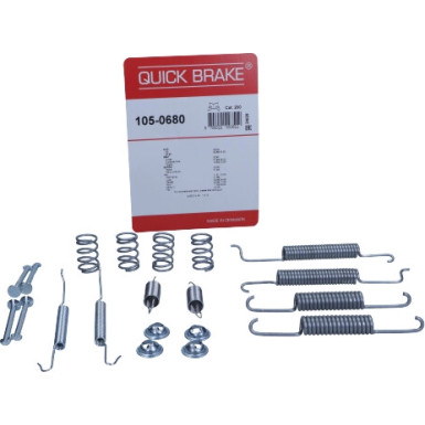 391-0680 Montagesatz f.Bremsbacken | VW Polo,Golf,Passat,restl.VAG 88 | 105-0680