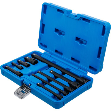 BGS Kraft-Verlängerungs-Satz | 6,3 mm (1/4"""") / 10 mm (3/8"""") / 12,5 mm (1/2"""") | 9-tlg | 25145