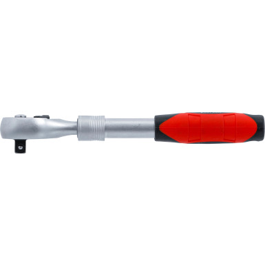 BGS Umschaltknarren-Satz | ausziehbar | Abtrieb Außenvierkant 6,3 mm (1/4"""") - 10 mm (3/8"""") - 12,5 mm (1/2"""") | 3-tlg | 72113
