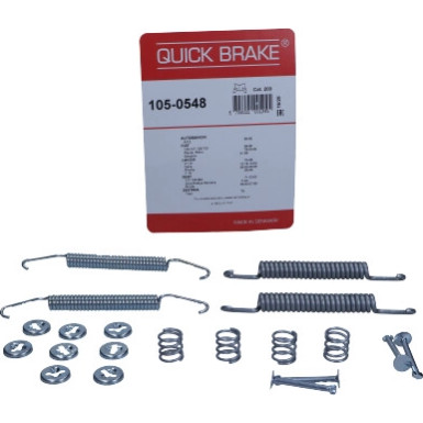 391-0548 Montagesatz f.Bremsbacken | FIAT Panda,126,127,SEAT,LANCIA 77 | 105-0548
