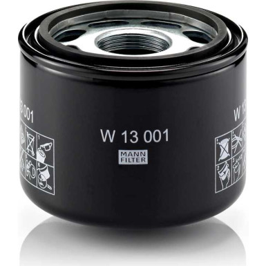 W 13 001 Filter, Arbeitshydraulik