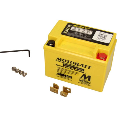 Motorrad Batterie 12V 4,7Ah/70A P+ (Abmessungen: 114X70X87/87) | MBTX4U