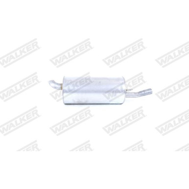 52 / Auspufftopf Hinten | Ford Fiesta 1.4 D 01 | 23911