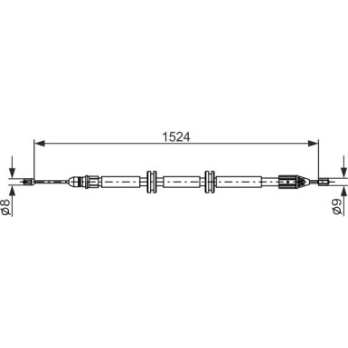 1 987 482 888 Seilzug, Feststellbremse