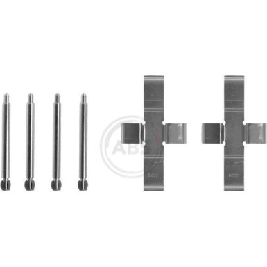 1004Q Zubehörsatz, Scheibenbremsbelag