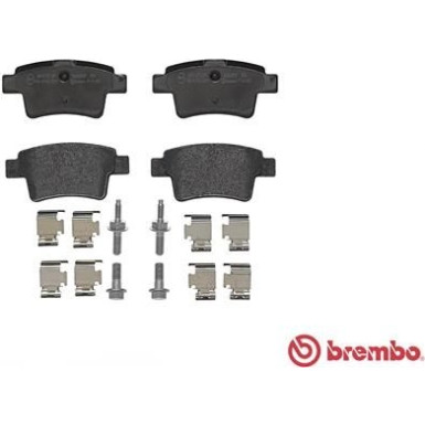 BREMBO Bremsklötze HA | CITROEN C4 06-13 | P 61 085