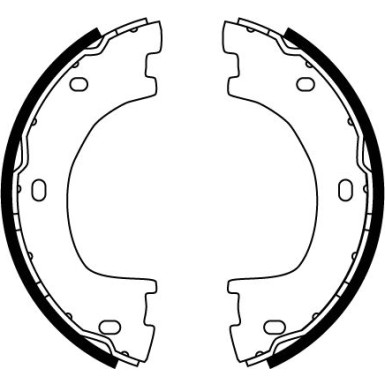 GS8777 Bremsbackensatz, Feststellbremse GS8777 Bremsbackensatz, Feststellbremse