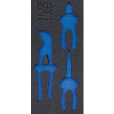 BGS Werkstattwageneinlage 1/3 | leer | für Art. 4042 | 4042-1