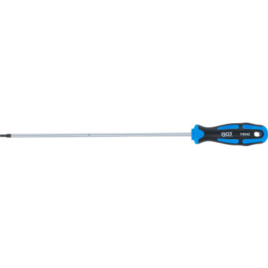 BGS Schraubendreher | T-Profil (Torx) T15 | Klingenlänge 250 mm | 74542