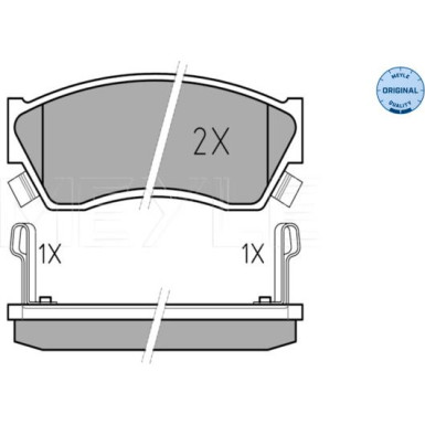 Bremsbelagsatz Suzuki P. Swift 89-97 Mit Sensor | 025 213 3314/W