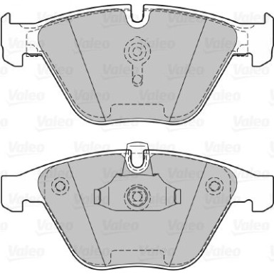 VALEO Bremsbeläge 601357