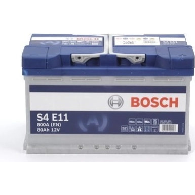 S4 E11 BOSCH | PKW-Batterie EFB | 12V 75Ah 800A | 0 092 S4E 111