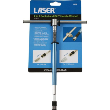 2-In-1-T-Griff für Bits Und Stecknüsse | LSR 7808