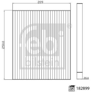 FEBI BILSTEIN Filter, Innenraumluft
