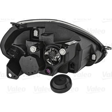 Scheinwerfer L H4 +MOT CHROM 8-PIN VALEO PQ | FIAT GRANDE PUNTO 11,08-9,09 | 43888