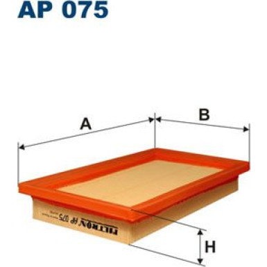 FILTRON Luftfilter AP 075 FILTRON Luftfilter AP 075
