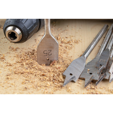 BGS Flachfräsbohrer-Satz 10 - 25 mm 6-tlg BGS Do it yourself 50796