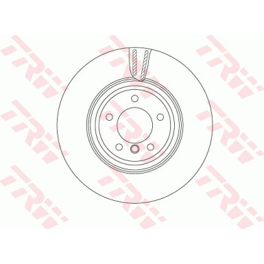 Bremsscheibe Bmw S. 3 3.0 05-13 TRW SINGLE DF4775S