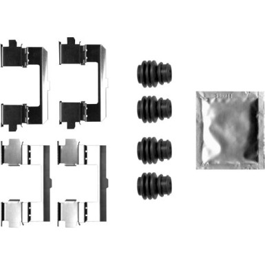 ZUBEHÖRSATZ, SCHEIBENBREMSBELAG | 82551000