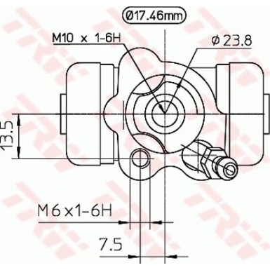 TRW Bremsrolle | BWC250