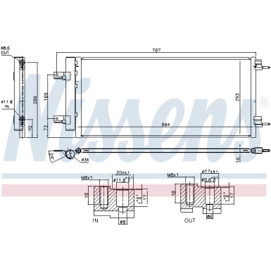 Kondensator PKW | Opel Astra K 15 | 940734