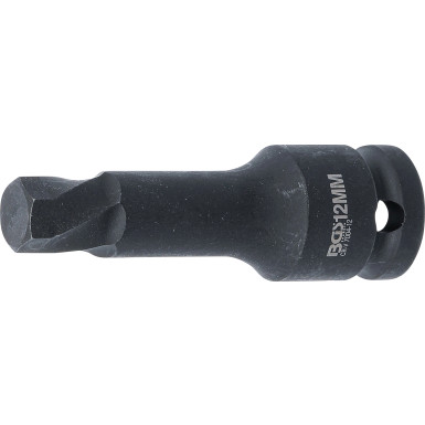 BGS Schraubenausdreher | Antrieb Innenvierkant 12,5 mm (1/2"""") | für defekten Innensechskant 12 mm | 7004-12