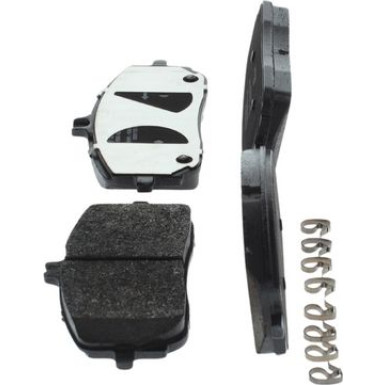 Bremsbelag | MERCEDES-BENZ A,B Klasse 18 | 0 986 424 888