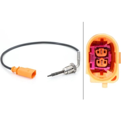 HELLA Sensor, Abgastemperatur | 6PT 014 494-181
