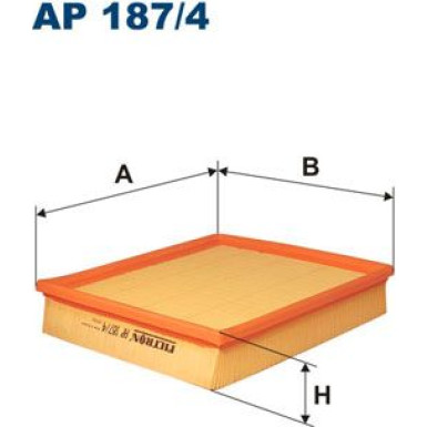 FILTRON Luftfilter | AP 187/4