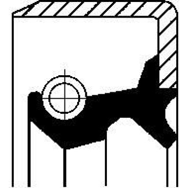 35X65X12 ACM - KAUCZUK POLIAKTYLOWY | 19016662B