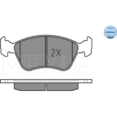 Bremsbelagsatz Toyota P. Avensis 97-03 Mit Sensor | 025 219 7617/W