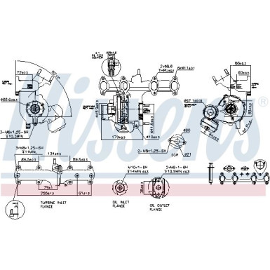Nissens Turbo | AUDI A3,SKODA,SEAT,VW 96 | 93179