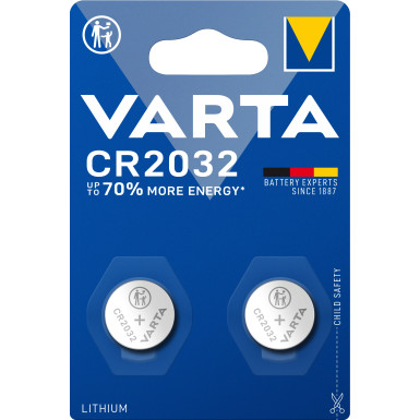 06032 101 402 Varta Electronics CR2032 Blister 2