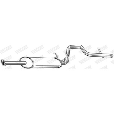 WALKER Endschalldämpfer 22271