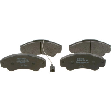 Bremsklötze VA | CITROEN Jumper 02 | 0 986 494 850