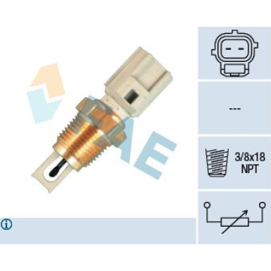 FAE Sensor, Ansauglufttemperatur | 33426