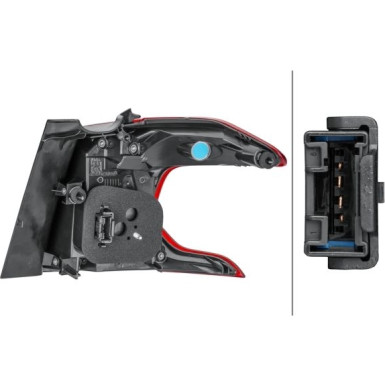 HECKLEUCHTE HELLA | PEUGEOT 2008 13 | 2SD 354 846-031 HECKLEUCHTE HELLA | PEUGEOT 2008 13 | 2SD 354 846-031